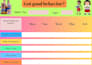 create kids reward chart for kids